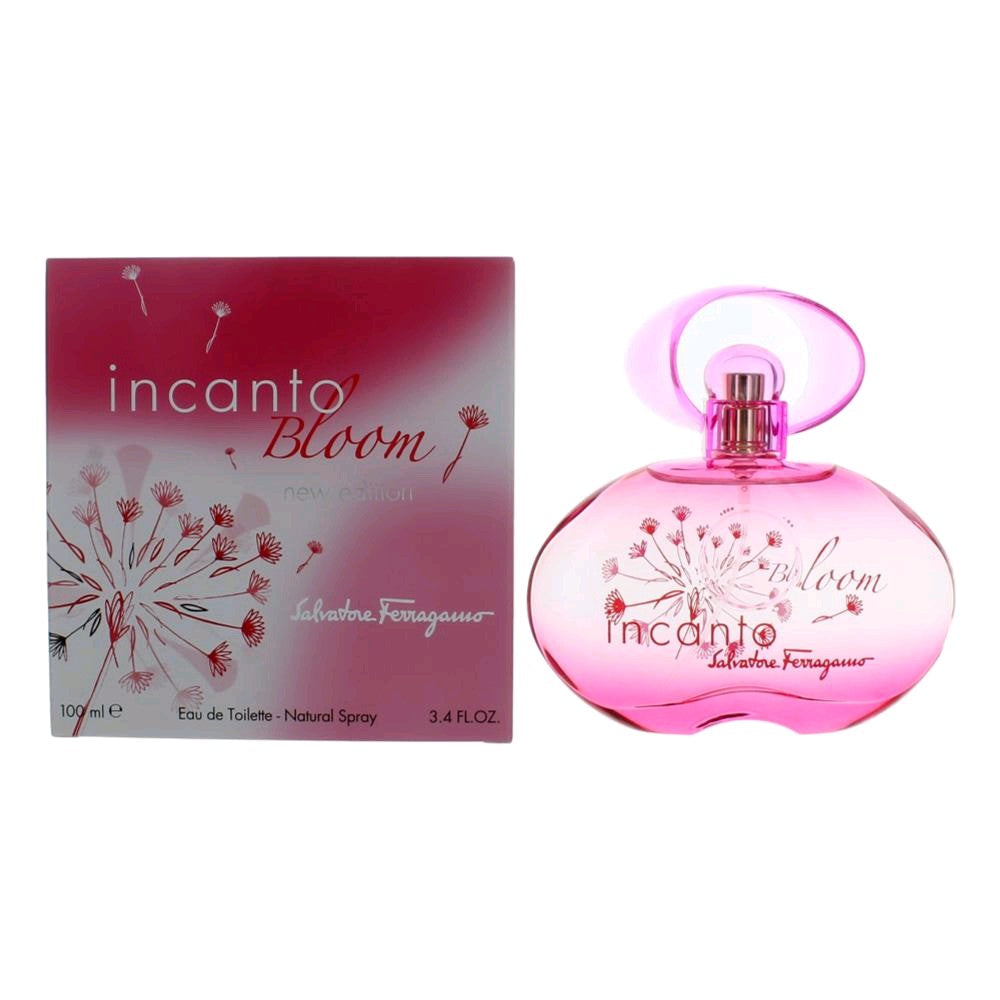 Bottle of Incanto Bloom New Edition by Salvatore Ferragamo, 3.4 oz Eau De Toilette Spray for Women